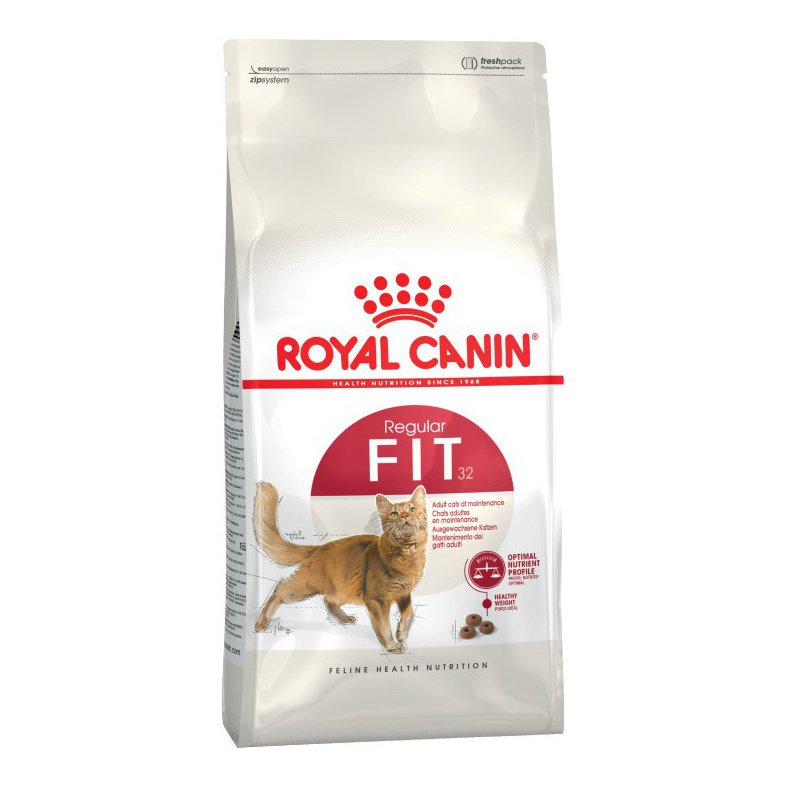 фото Сухой корм для кошек royal canin fit 32, для поддержания формы, птица, 15кг