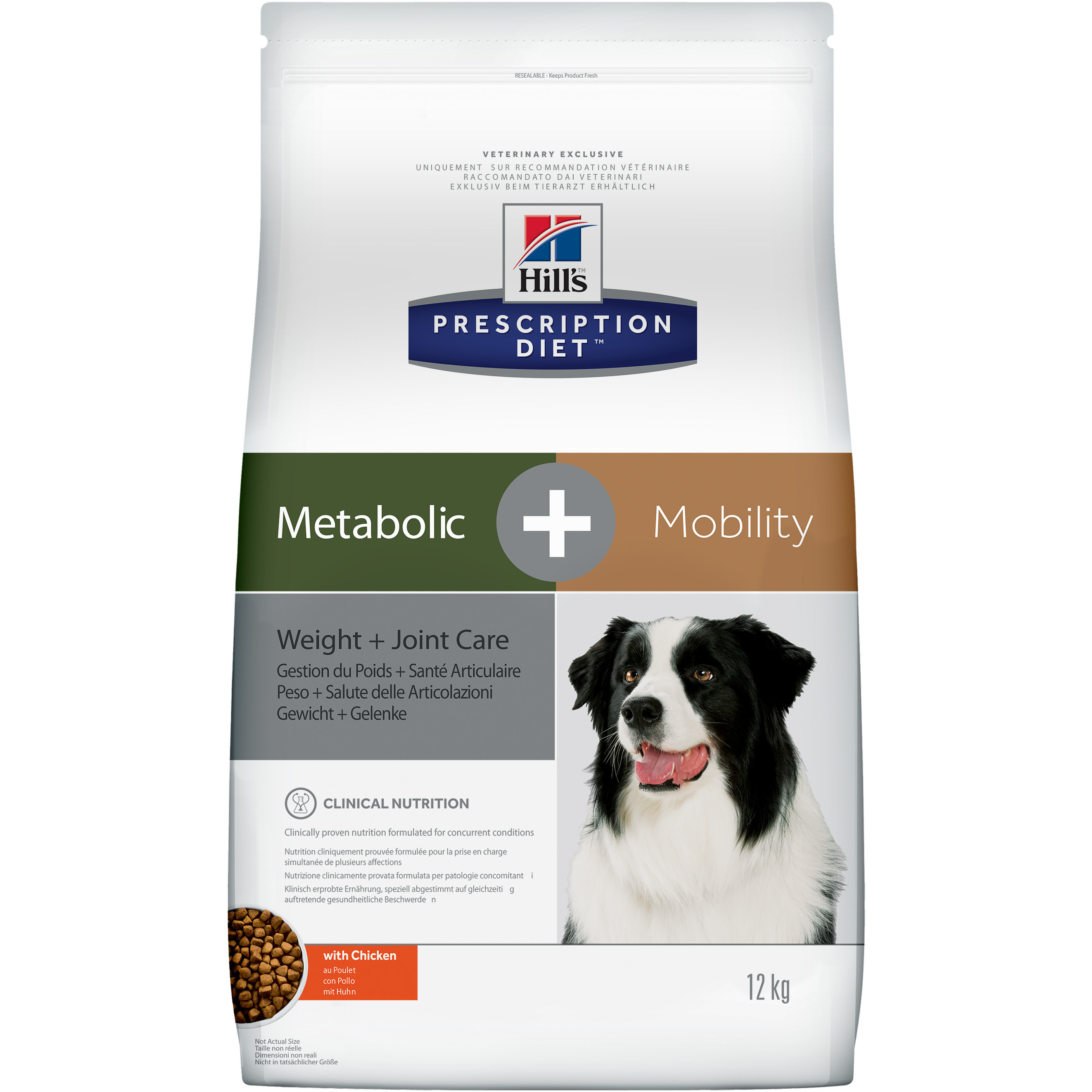фото Сухой корм для собак hill's prescription diet metabolic + mobility, курица, 12кг