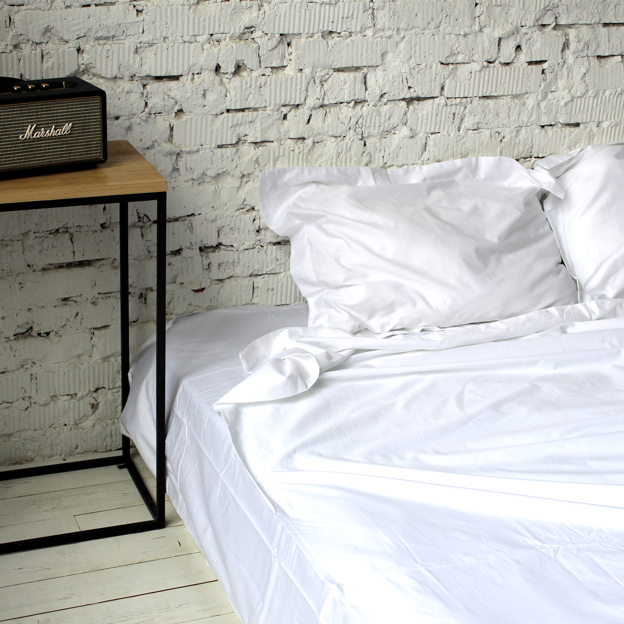 

Простынь Sparkis Total White (200х200), серия MINIMALISM