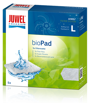 Губка для внутреннего фильтра Juwel Bio Pad L для Standart, синтепон, 5 шт, 40 г