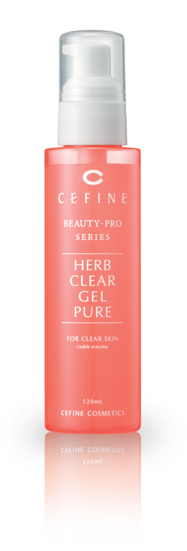 фото Гель-пилинг "beauty pro herb clear gel pure" cefine, 120 мл