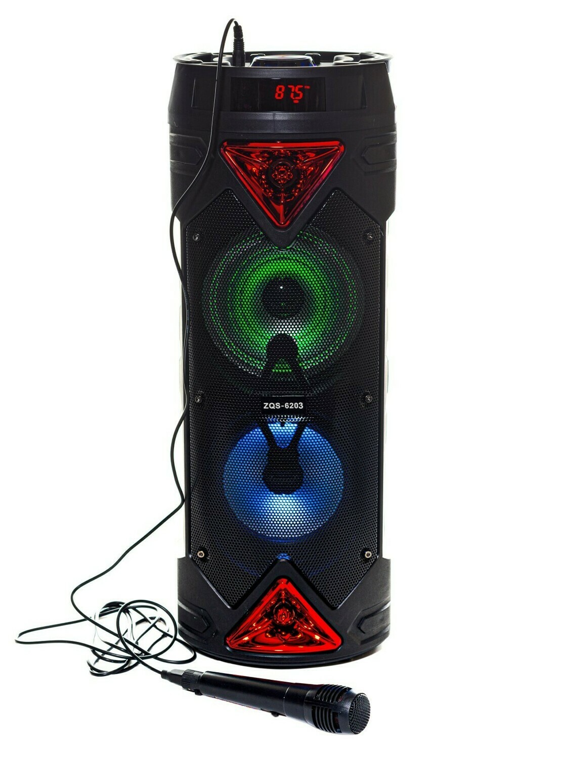 фото Портативная колонка bt speaker zqs-6203 black