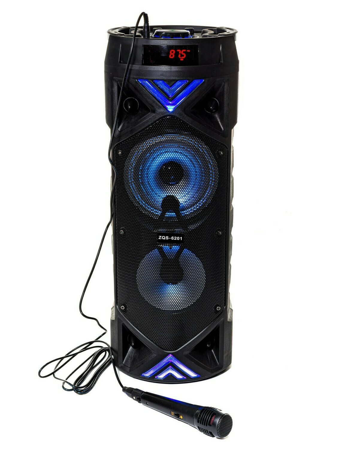 фото Портативная колонка bt speaker zqs-6201 black