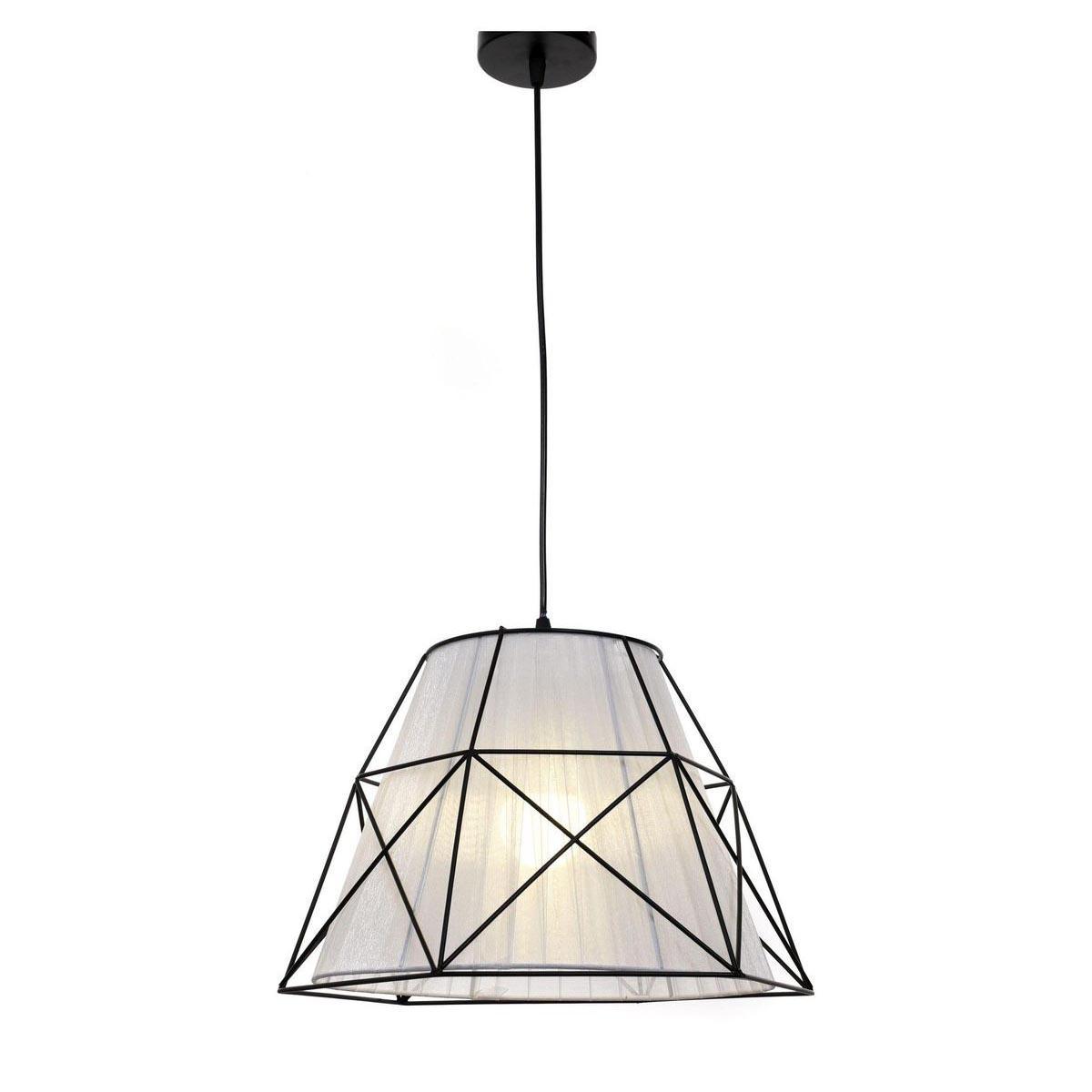 фото Подвесной светильник lumina deco boneti ldp 8002 bk+wt