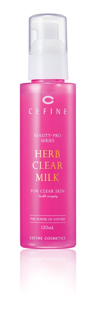 фото Молочко-пилинг "beauty-pro herb clear milk" cefine,120