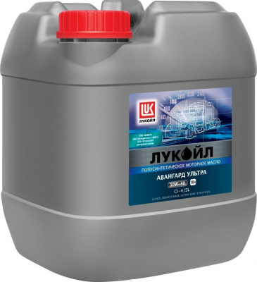 фото Моторное масло lukoil авангард ультра ci-4/sl 15w40 21,4 л