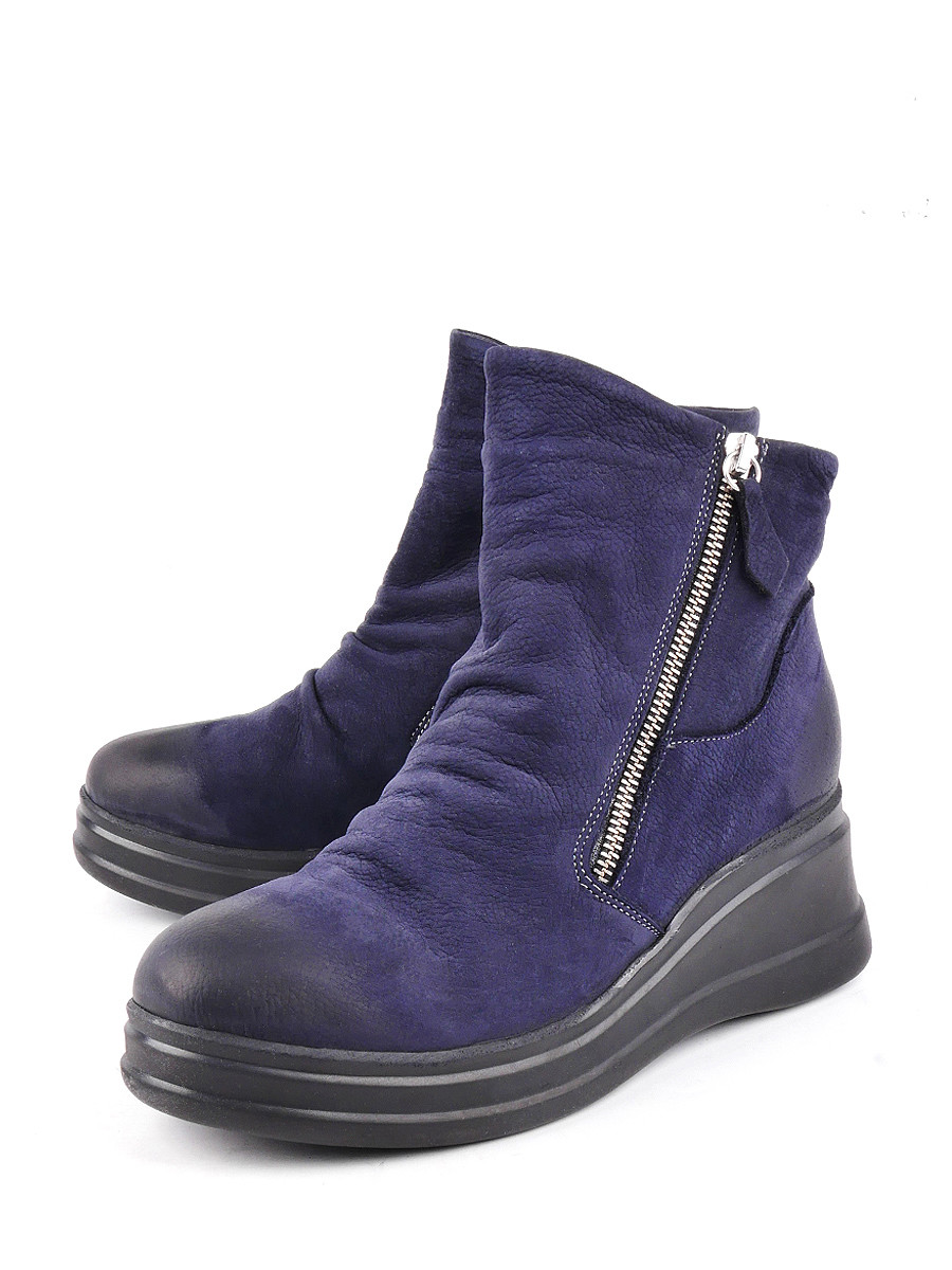 фото Ботинки женские longfield 648-2904-10 синие 40 ru