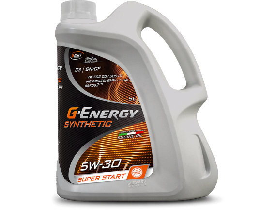 фото Масло g-energy synthetic super start 5w-30 5л g-energy арт. 253142401