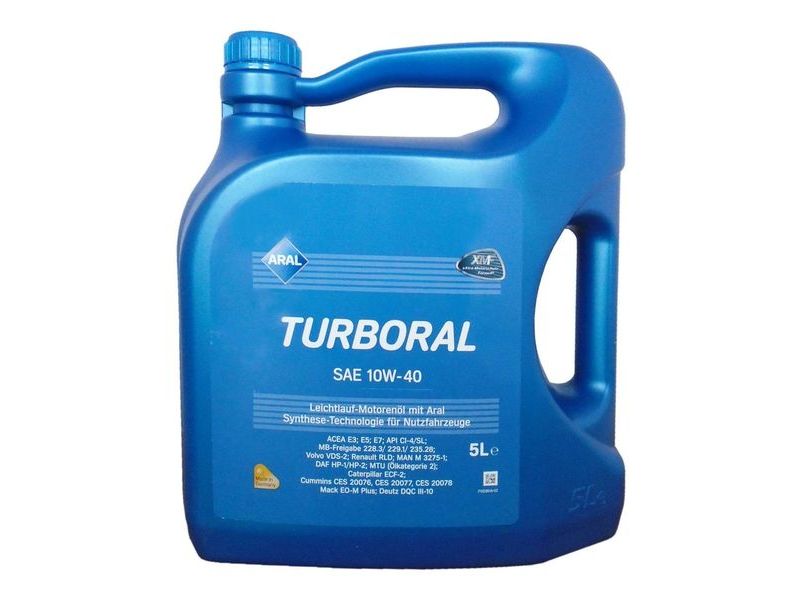 Моторное масло ARAL Turboral Extra 10W40 5л