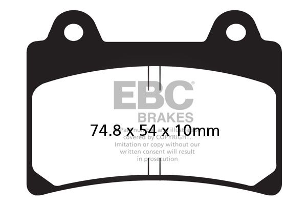 

Тормозные колодки EBC FA123 для мотоциклов