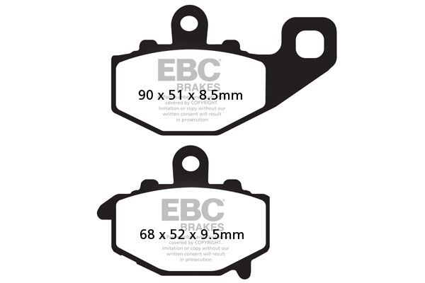 фото Тормозные колодки ebc fa192 для мотоциклов ebc brakes