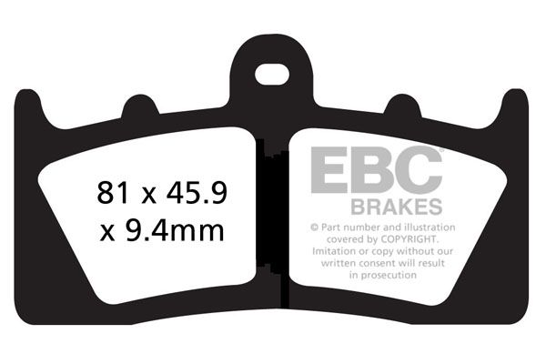 

Тормозные колодки EBC FA613HH для мотоциклов