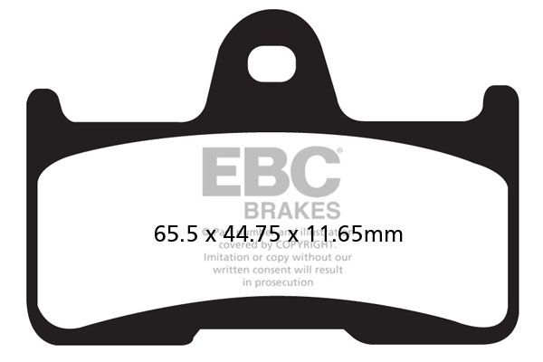 фото Тормозные колодки ebc fa344tt для мотоциклов ebc brakes