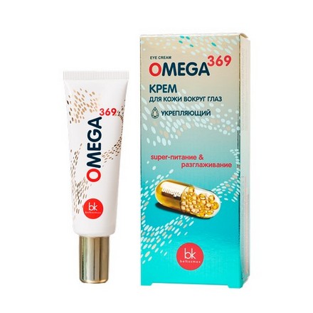 Belkosmex, Крем для кожи вокруг глаз Omega 369, 25 мл