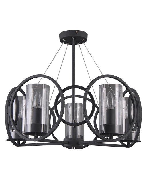 

Подвесная люстра Lumien Hall 3302/5P-SBK-CL, 3302