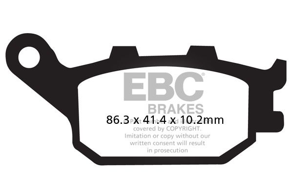 

Тормозные колодки EBC FA174HH для мотоциклов