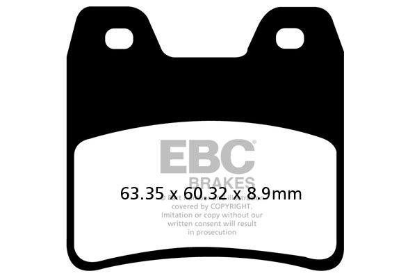

Тормозные колодки EBC FA348 для мотоциклов