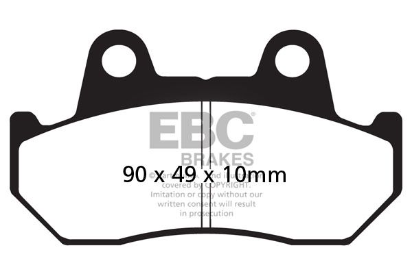 фото Тормозные колодки ebc fa069hh для мотоциклов ebc brakes