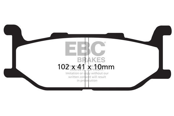 

Тормозные колодки EBC SFA179 для мотоциклов