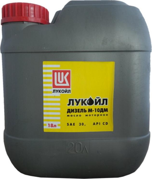 фото Моторное масло lukoil дизель м-10дм 5w30 18 л