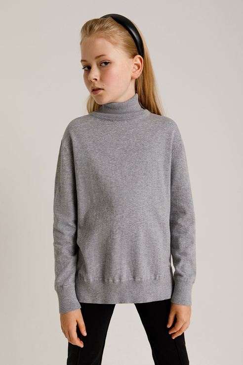 

Водолазка детская Sela цв. серый р.140, 809050607