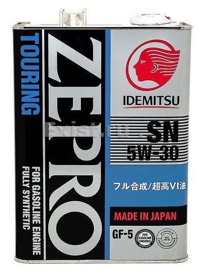 фото Idemitsu моторное масло idemitsu zepro touring sn/gf-5 5w30 синтетическое 4 л 1845004