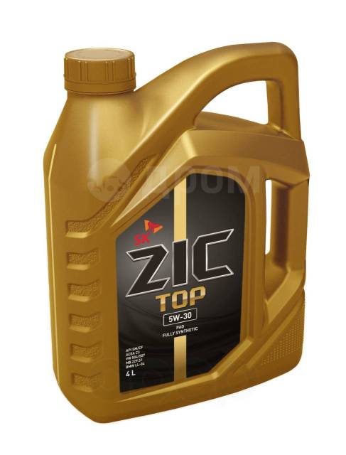 Моторное масло ZIC Top LL-01 5W30 4 л