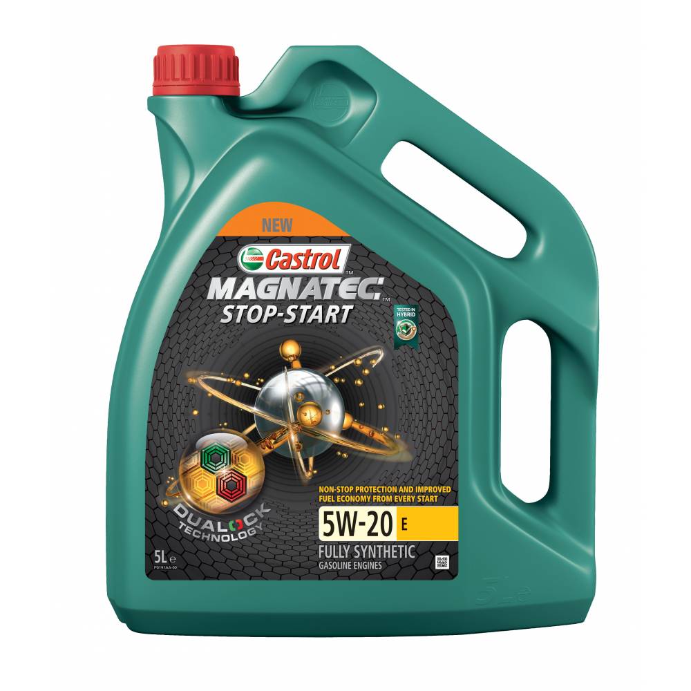 фото Моторное масло castrol magnatec stop-start dualock 5w20 5 л