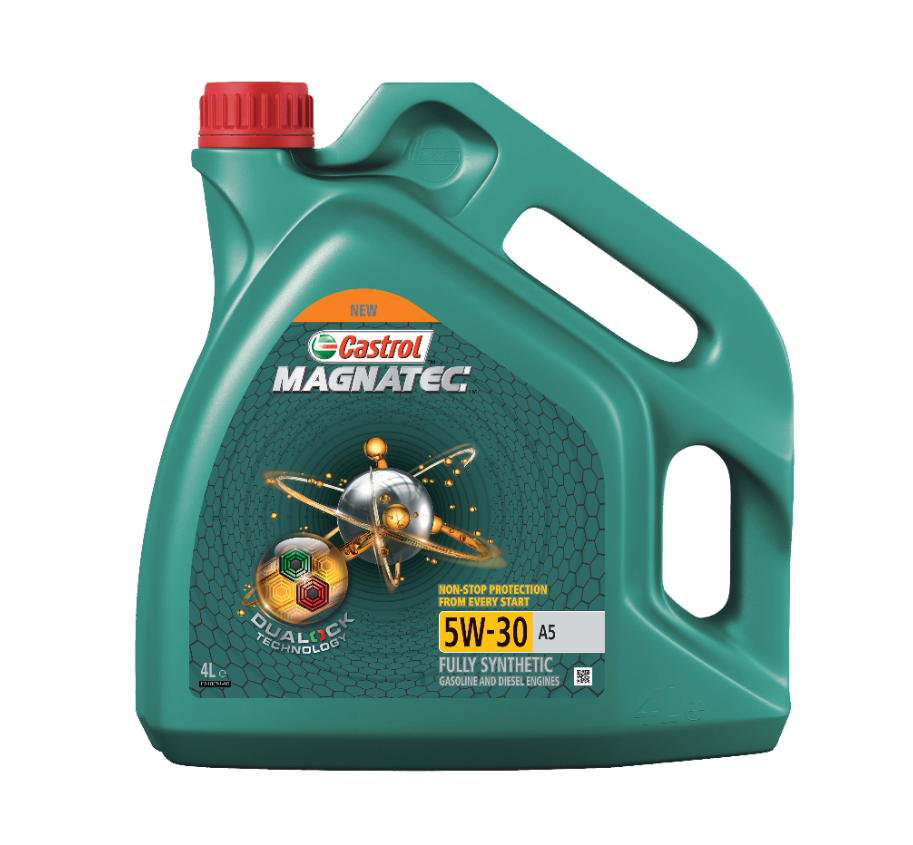 фото Castrol 15ca3b моторное масло magnatec 5w-30 a5 (4 л.) гр.упак. 4 шт.