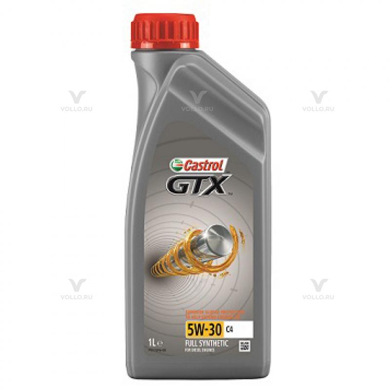 фото Castrol 15c4ee моторное масло gtx 5w-30 c4 1 л. гр.упак. 12 шт.