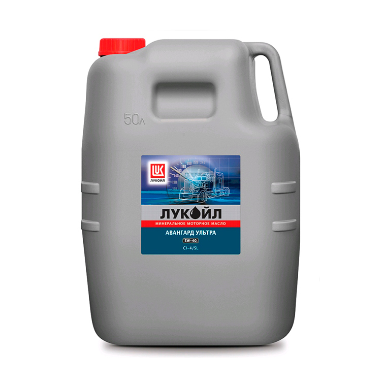 фото Моторное масло lukoil авангард ультра ci-4/sl semi-synthetic 5w40 50 л