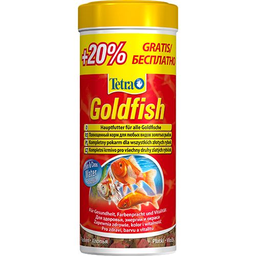 

Корм для рыб Tetra Goldfish, хлопья, 300 мл, Goldfish