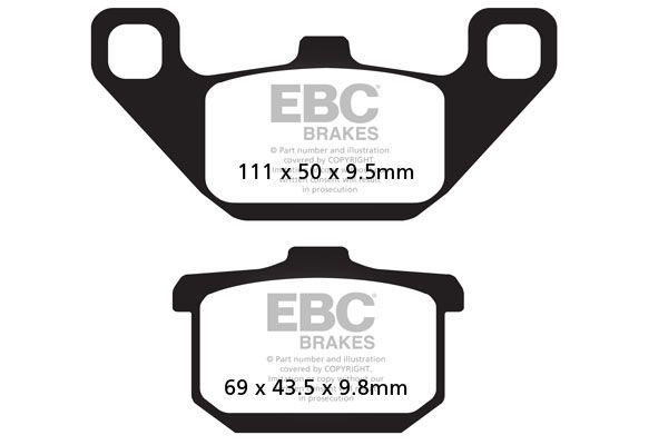 

Тормозные колодки EBC FA085HH для мотоциклов
