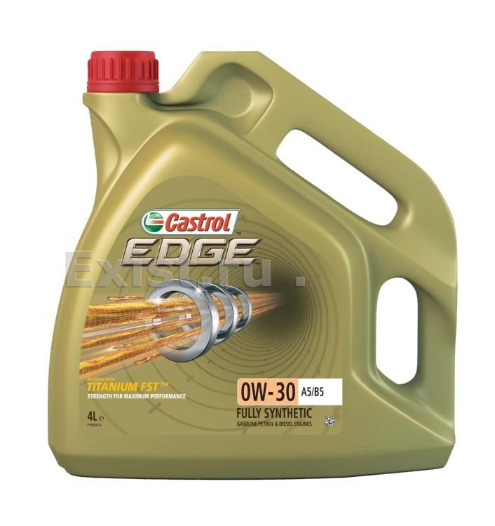 фото Castrol 1531b0 масло castrol edge 0w-30 titanium fst а5в5 син 4л