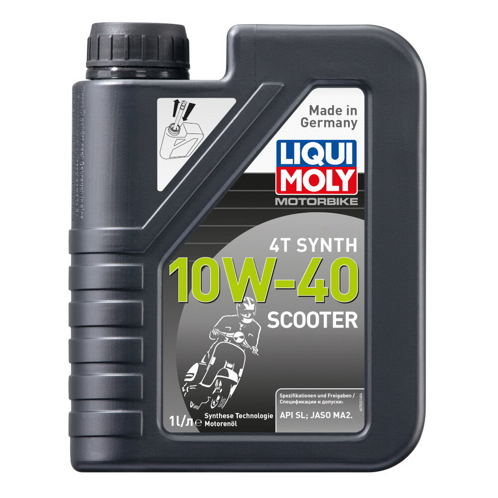 

Моторное масло LIQUI MOLY Motorbike 4T Street Race 10W40 1л, Motorbike 4T Street Race