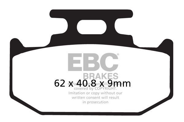 Тормозные колодки EBC FA152/2R для мотоциклов