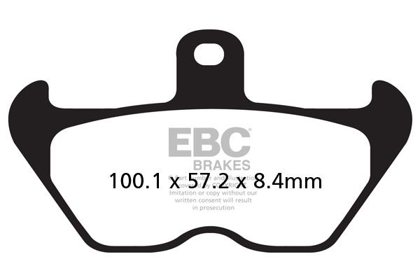 

Тормозные колодки EBC FA407HH для мотоциклов