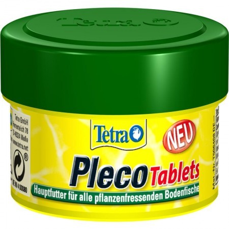 фото Корм для сомов и донных рыб tetra pleco tablets, со спирулиной, таблетки, 30 мл