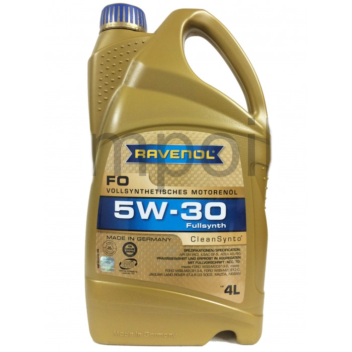 фото Моторное масло ravenol hls 5w30 синтетическое 4 л 1111119-004 ravenol арт. 1111119004