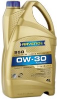 фото Моторное масло ravenol sso 0w30 4 л