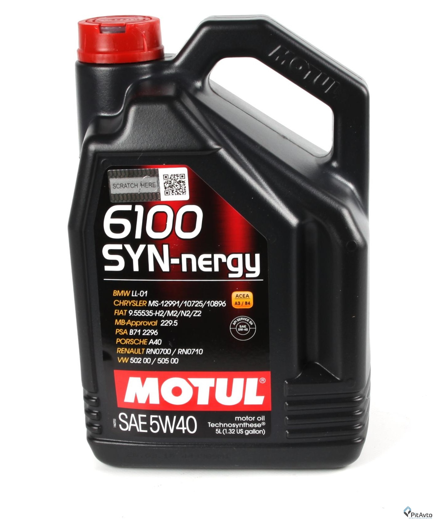 фото Моторное масло motul 6100 syn-nergy 5w40 5 л