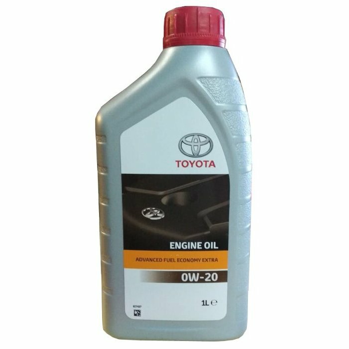 фото Моторное масло toyota engine oil 0w20 1 л