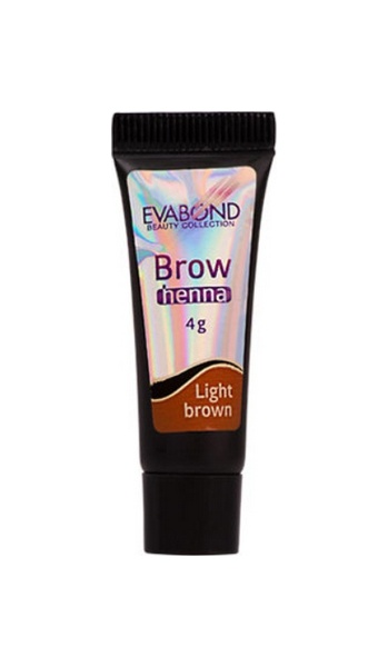 

Хна для бровей EVABOND Beauty Collection Brow Henna 04 Светло-коричневая 4 г