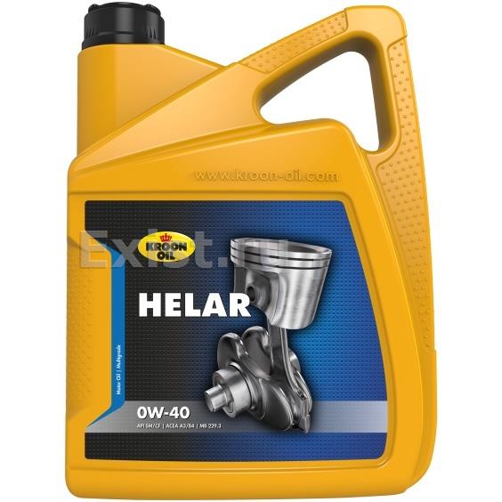 

Моторное масло Kroon Oil Helar 0W40 5л, Helar