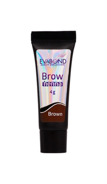 

Хна для бровей EVABOND Beauty Collection Brow Henna 03 Коричневая 4 г