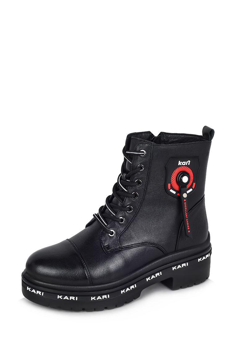 Ботинки женские Kari 710019557 черные 40 RU