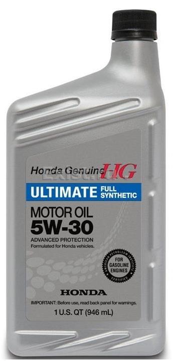 Моторное масло Honda синтетическое HG Ultimate 5W30 4 0,946л