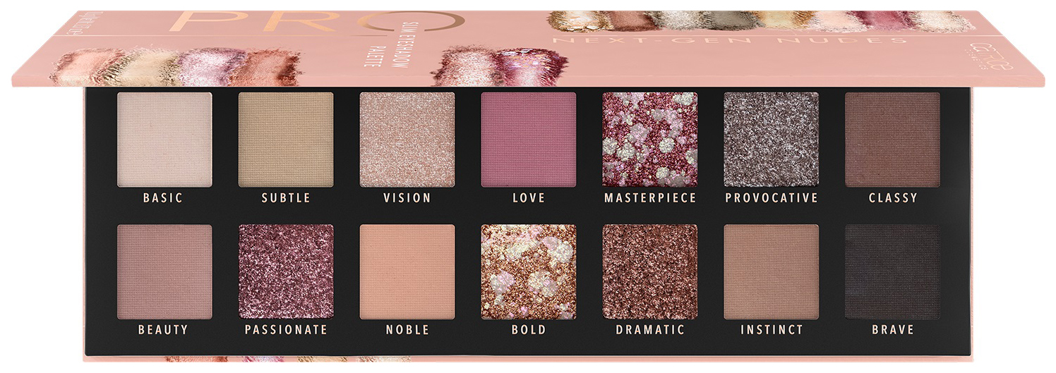 

Палетка теней для век CATRICE Pro slim eyeshadow palette Next-Gen Nudes