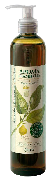 Шампунь Elfarma «Сандал-бергамот-авокадо» для нормальных волос