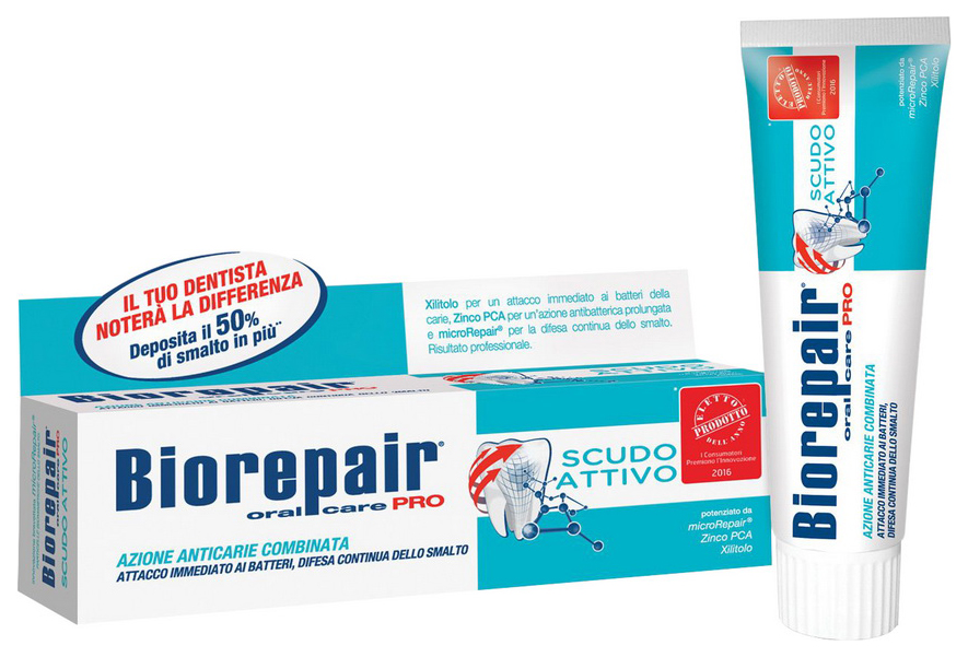 фото Зубная паста biorepair pro active shield 75 мл